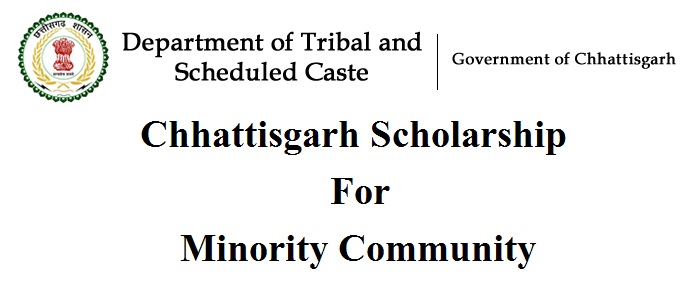 tribal.cg.gov.in CG Tribal Scholarship Online Application Form Last Date