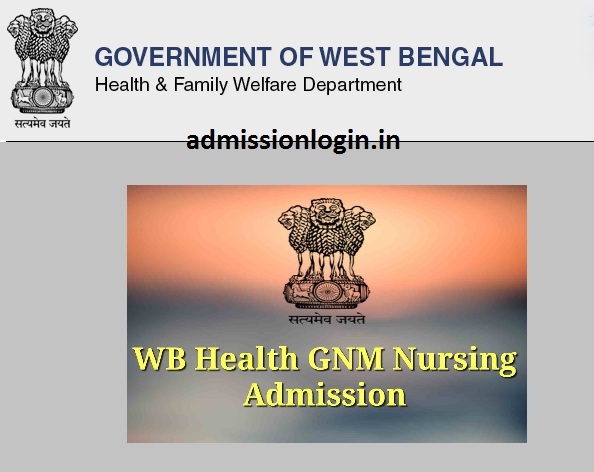 wbhealth.gov.in GNM Nursing Admission Application Form 2020 West Bengal - Registration, Merit List